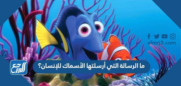 ما الرسالة التي أرسلتها الأسماك للإنسان؟