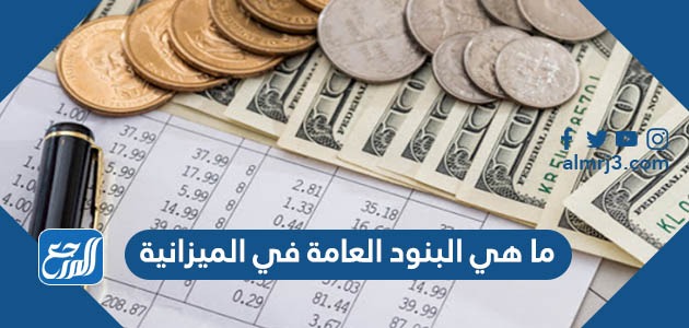 ما هي البنود العامة في الميزانية السنوية لعام 2022