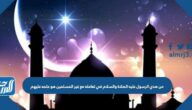 من هدي الرسول عليه الصلاة والسلام في تعامله مع غير المسلمين هو حلمه عليهم