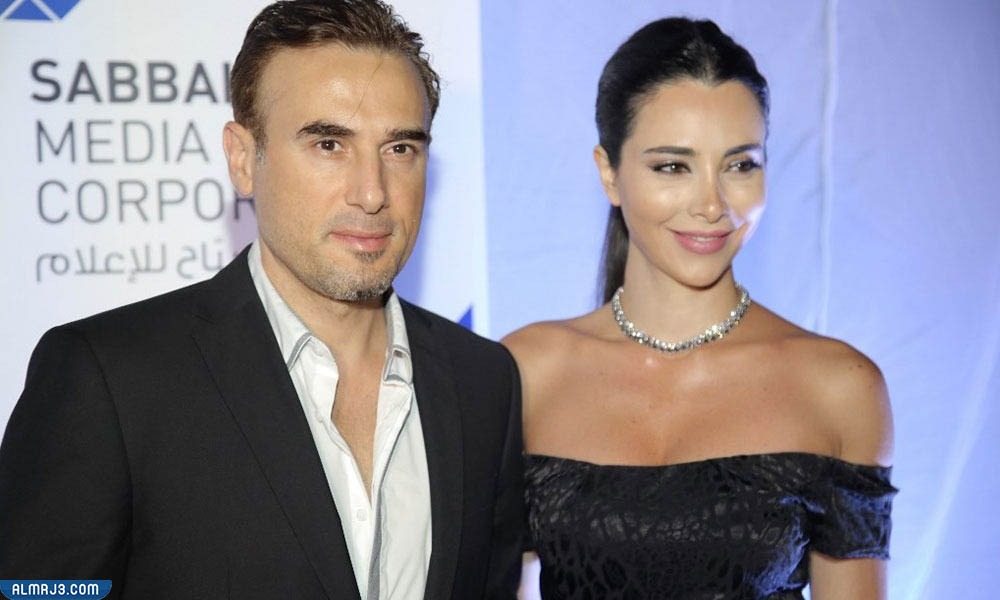 من هي زوجة باسم مغنية