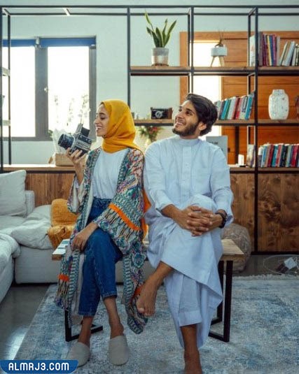 زواج أمل البلوشي وعمر فاروق