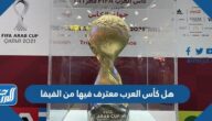 هل كأس العرب معترف فيها من الفيفا