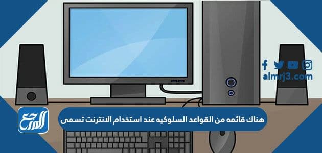 هي قائمة من القواعد السلوكية عن استخدام الإنترنت