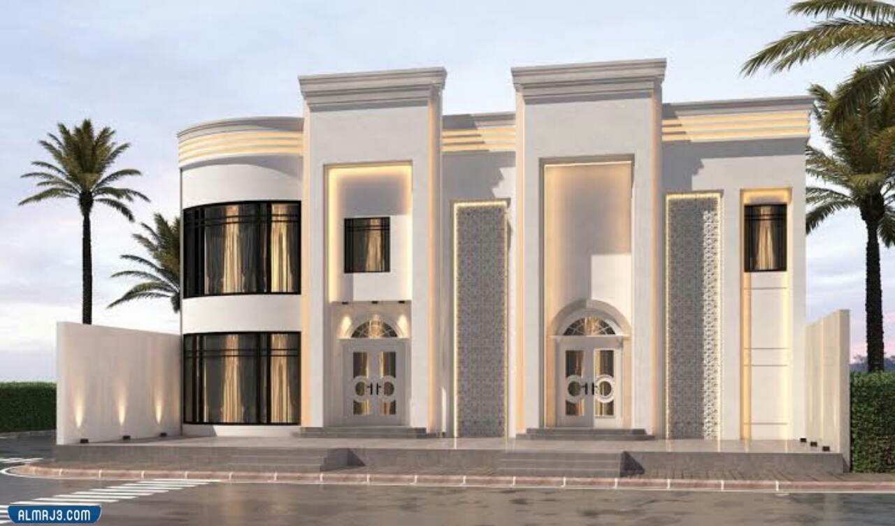 واجهات حجر أبيض