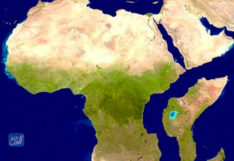 خريطة الأخدود الأفريقي العظيم