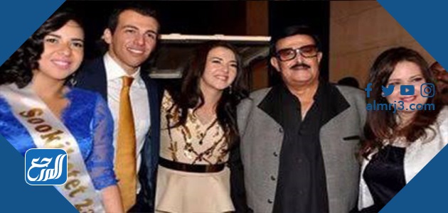 أسرة الفنان سمير غانم صور