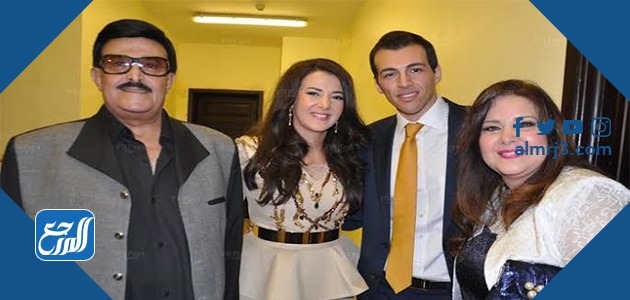 أسرة الفنان سمير غانم صور