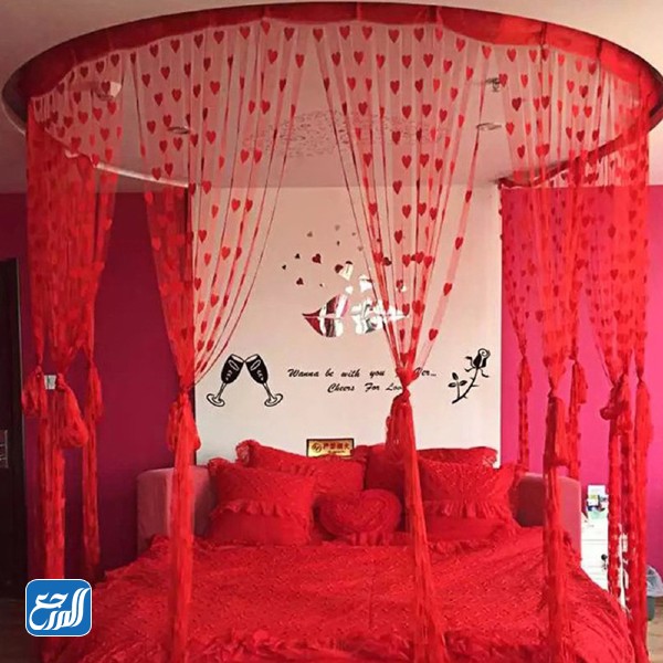 إضافة ستائر السرير