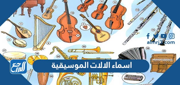 اسماء الالات الموسيقية