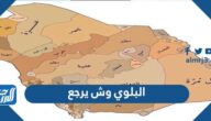 البلوي وش يرجع ، أصل عائلة البلوي من وين