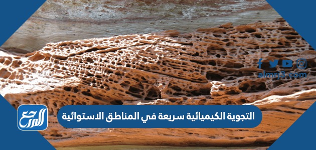 التجوية الكيميائية سريعة في المناطق الاستوائية