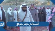 السناني وش يرجع ، أصل عائلة السناني من وين