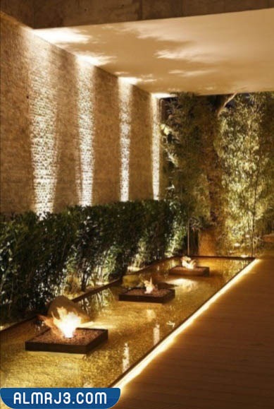 السور الخارجي المُصنع من الإضاءة