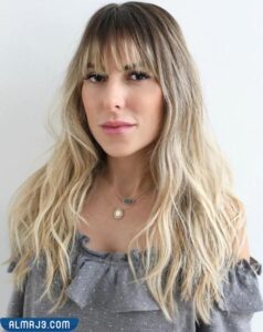 الشعر الطويل والغرة