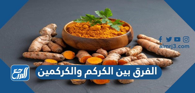 الفرق بين الكركم والكركمين