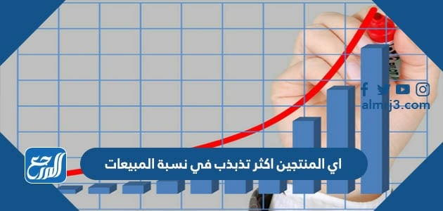 اي المنتجين اكثر تذبذب في نسبة المبيعات