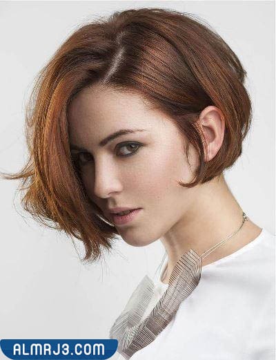 تسريحة الوجه المربع