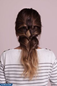 تسريحة تويست الثلاثية