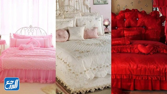 تغيير مفروشات سرير غرفة النوم