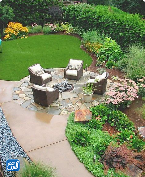 ديكورات حدائق منزلية بسيطة