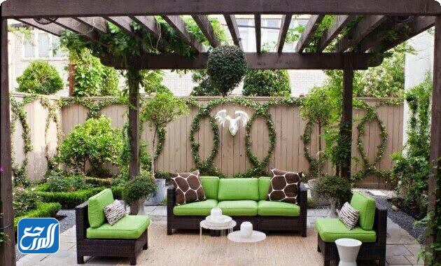 ديكورات الحدائق الخارجية