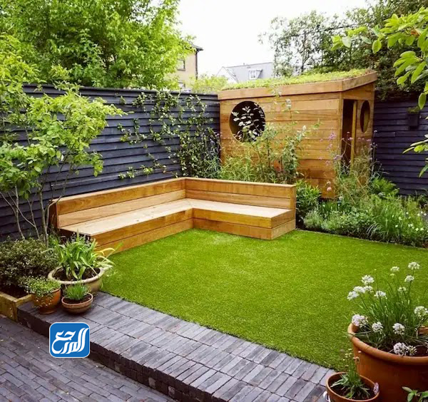 ديكورات حدائق منزلية صغيرة مودرن