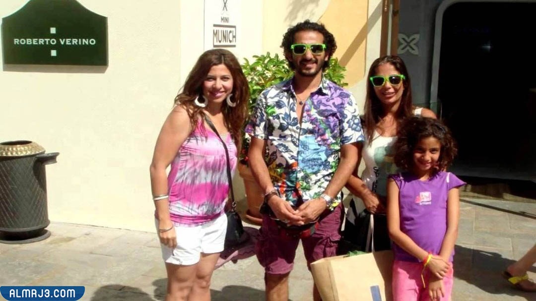 منى زكي واحمد حلمي واولاده