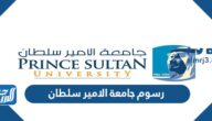 كم رسوم جامعة الامير سلطان 2025