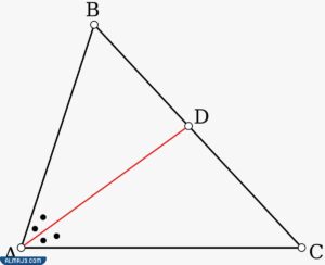 شرح درس المنصفات في المثلث