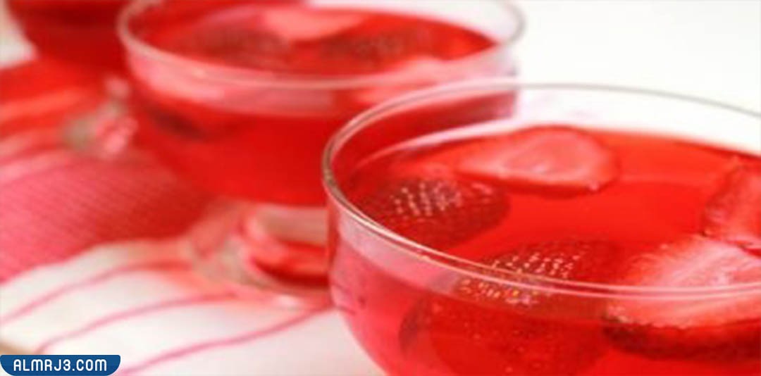 طريقة عمل جيلي بالفراولة