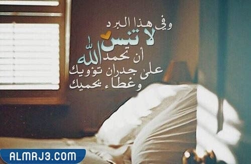 عبارات عن البرد تويتر، اجمل عبارات عن البرد