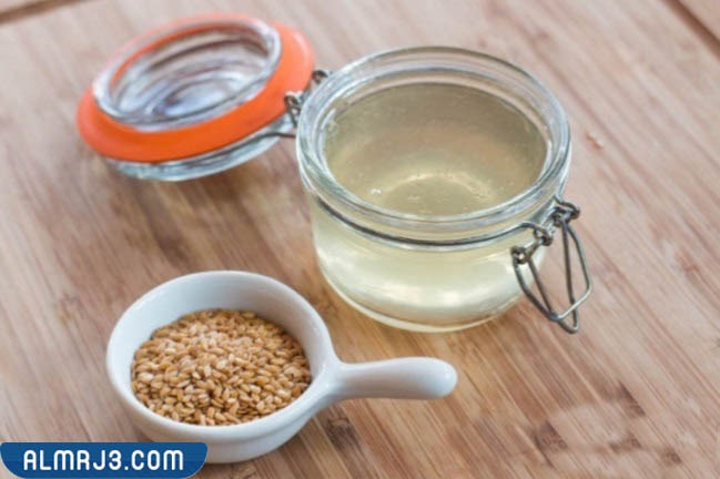 فوائد جل بذور الكتان للشعر