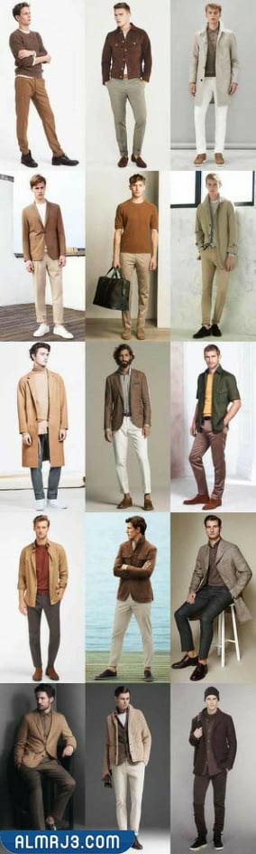 قواعد تنسيق ألوان ملابس الرجل