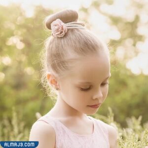 كعكة الشعر الطويل