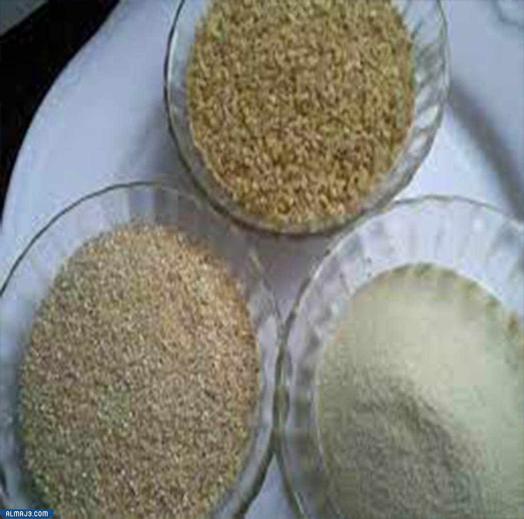 أنواع البرغل