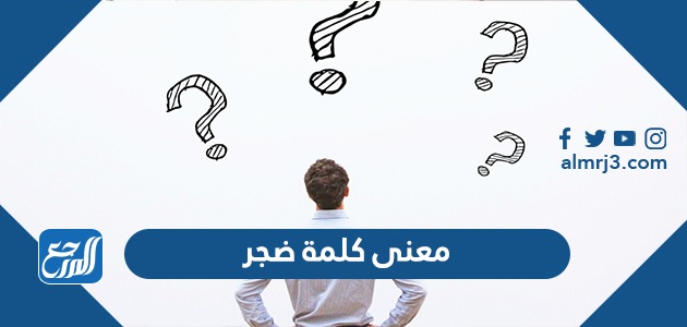 ما معنى كلمة ضجر