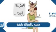 معنى الغزالة رايقة