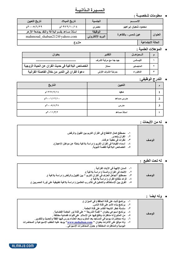 دكتور محمود شعبان أستاذ بلاغة القران بالأزهر