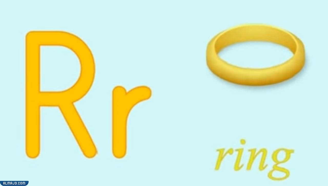 نطق حرف r بالانجليزي