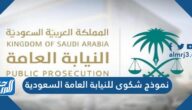 نموذج شكوى للنيابة العامة السعودية 1447