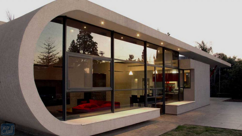 واجهات منازل مودرن طابق واحد