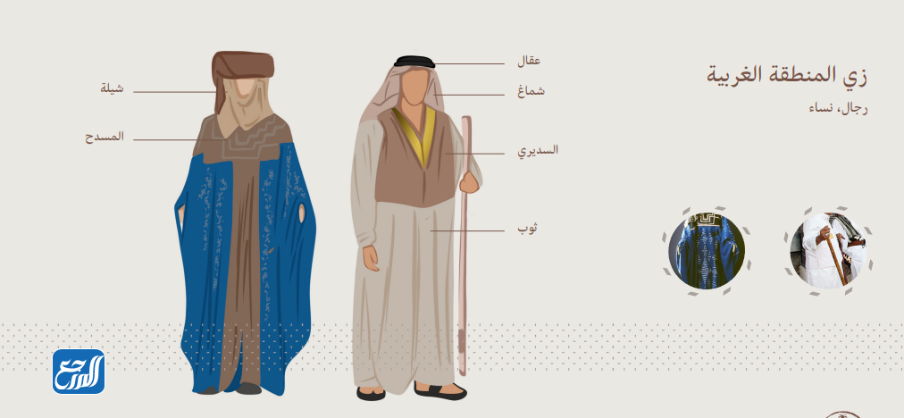 الزي المنطقة الغربية