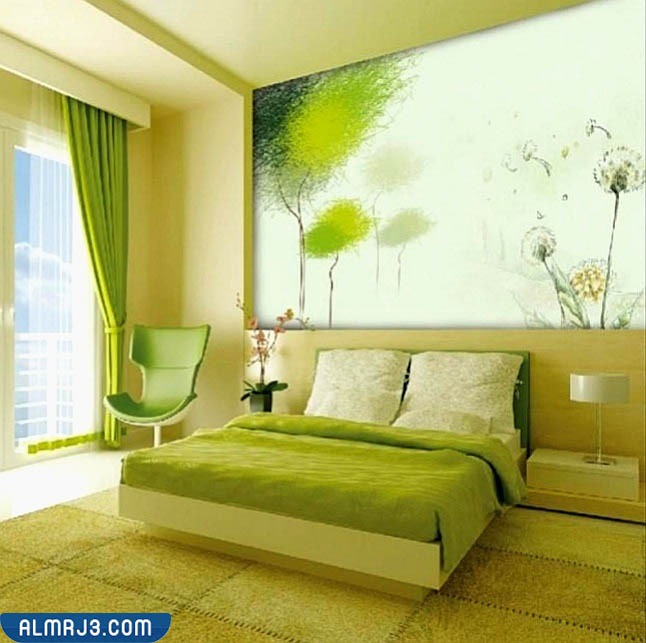 صور بأحدث ألوان طلاء الجدران - لون أخضر بارد