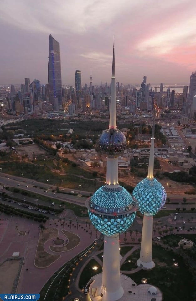مناطق الجذب في محيط ابراج الكويت