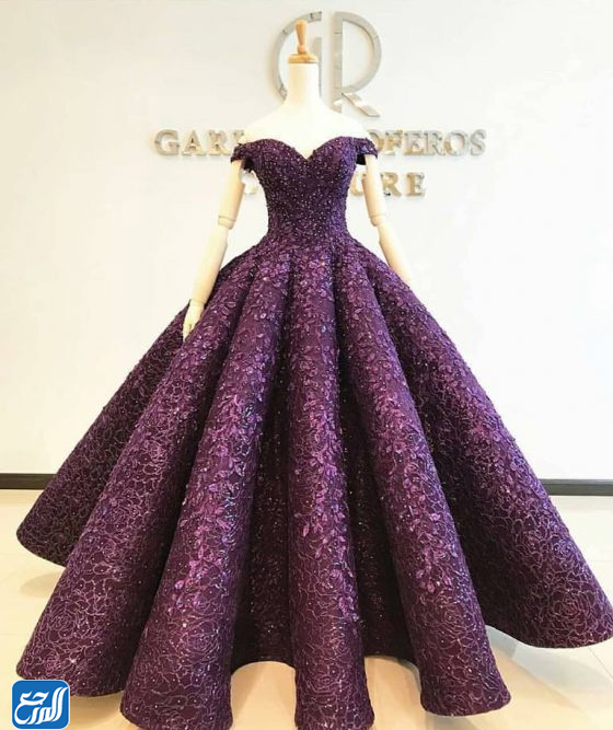 فَساتِين سَّهْرة طويلة منفوشة 2022