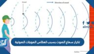 تكرار سماع الصوت بسبب انعكاس الموجات الصوتية تكرار سماع الصوت بسبب انعكاس الموجات الصوتية