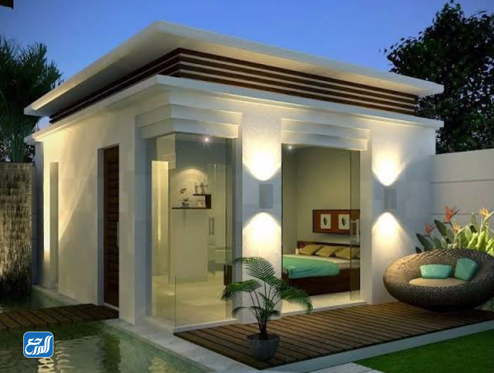 تصميم استراحات بسيطة