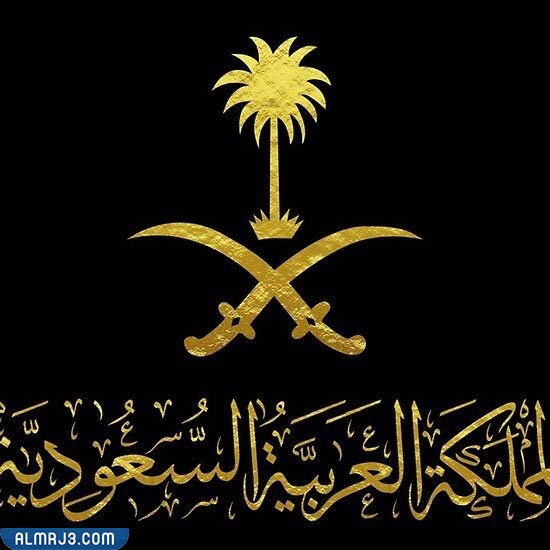صور شعار السعودية ذهبي