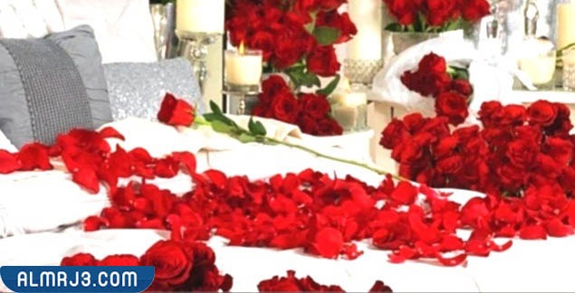 افكار لعيد الحب للمتزوجين تزيين غرفه النوم