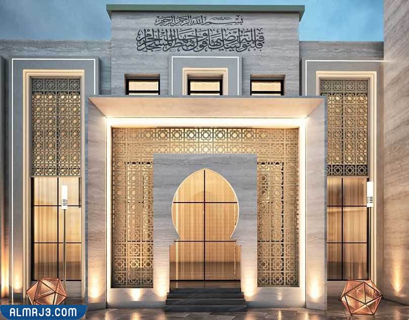 مداخل بيوت عربية وشرقية من الخارج مع الدرج